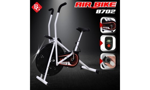 B&G Air Bike จักรยานออกกำลังกาย จักรยานบริหาร พร้อมพนักพิง รุ่น BG8702